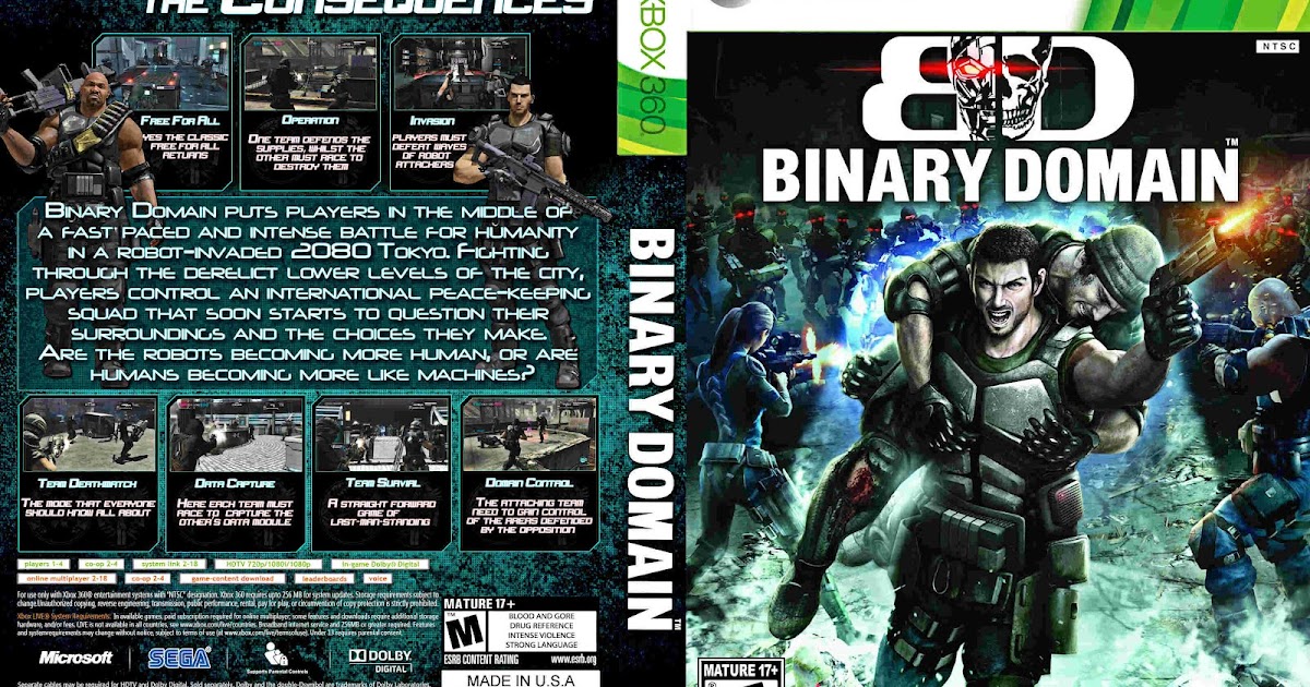 free download binary domain xbox